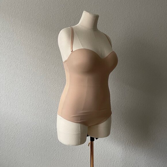 NWT Wolford Mat de Luxe Form String Body Shapewear Size Medium in Powder (nude) - Picture 7 of 14